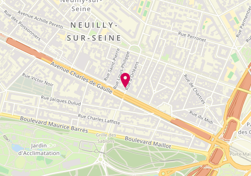 Plan de Jobbé-DUVAL Marc, 11 Rue d'Orleans, 92200 Neuilly-sur-Seine
