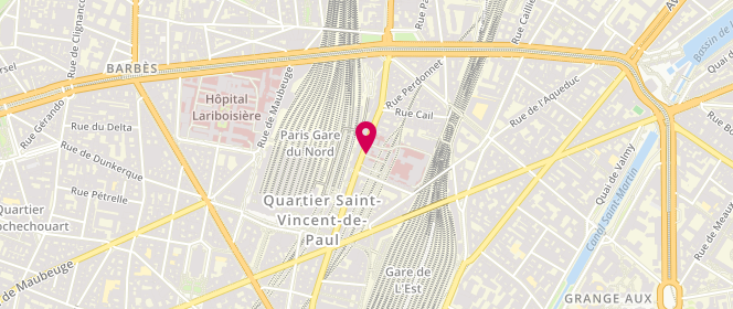 Plan de CHAINEY Jonathan, 200 Rue Faubourg Saint Denis, 75010 Paris