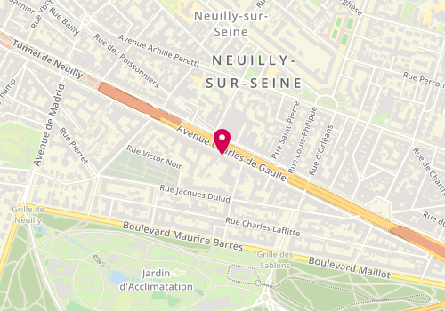 Plan de MOHEBI Alexis, 125 Avenue Charles de Gaulle, 92200 Neuilly-sur-Seine