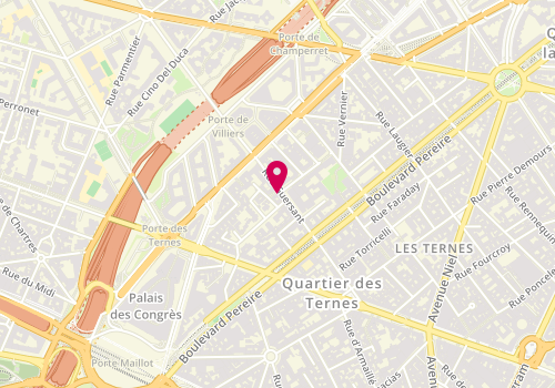 Plan de ROSEAU Gilles, 43 Rue Guersant, 75017 Paris