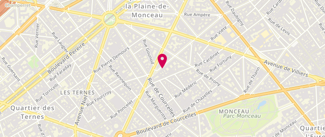 Plan de BANNER Philippe, 97 Rue Jouffroy d'Abbans, 75017 Paris