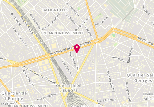 Plan de GAUDIN Olivier, 34 Rue de Turin, 75008 Paris