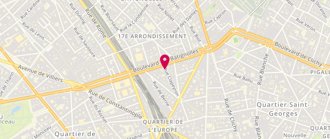 Plan de CALDAGUES Christian, 23 Rue Clapeyron, 75008 Paris