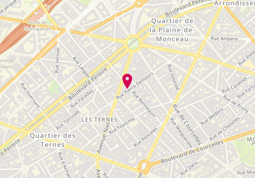 Plan de ROUGEMONT Didier, 39 Rue Pierre Demours, 75017 Paris