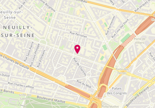 Plan de CHETRIT Brigitte, 50 Avenue du Roule, 92200 Neuilly-sur-Seine