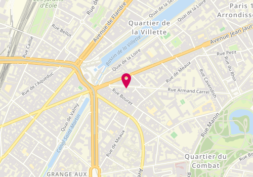 Plan de MENSOUS Lounès, 71 Rue Armand Carrel, 75019 Paris