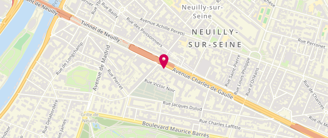 Plan de BOUKASSEM Sabiha, 153 Avenue Charles de Gaulle, 92200 Neuilly-sur-Seine