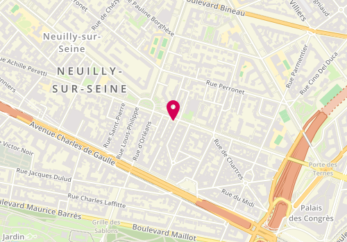 Plan de DUMOULIN Pierre, 77 Avenue du Roule, 92200 Neuilly-sur-Seine