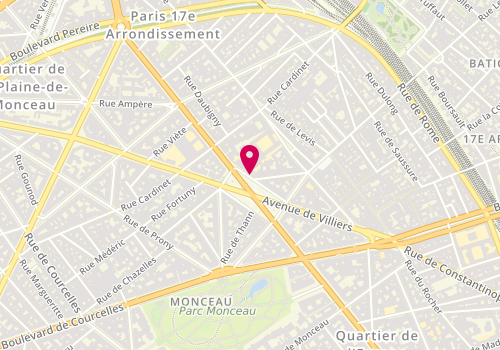 Plan de SZMUKLER Ignace, 22 Place du Général Catroux, 75017 Paris