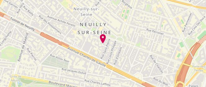 Plan de VISINET Bertrand, 4 Rue Devès, 92200 Neuilly-sur-Seine