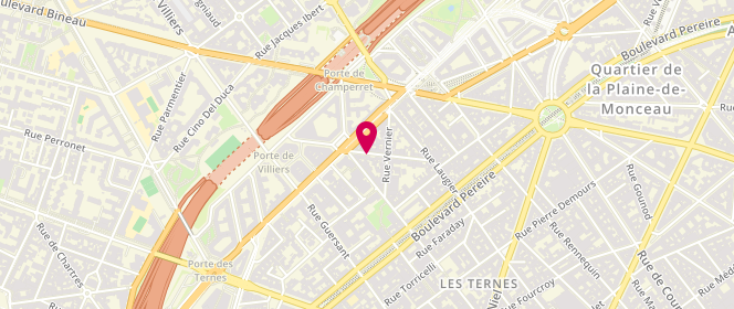Plan de BERREBY Laurent, 21 Bis Rue Galvani, 75017 Paris