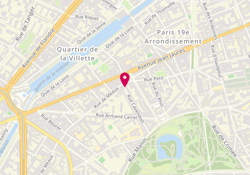 Plan de ATTOUN Marc, 42 Rue Cavendish, 75019 Paris