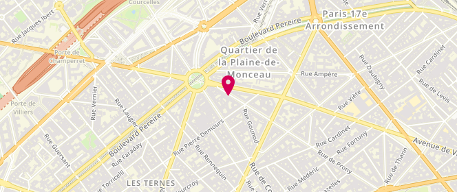 Plan de MYLLE Guy, 97 Rue de Prony, 75017 Paris