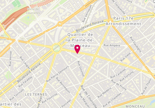 Plan de GRAND-VINCENT Anne, 97 Avenue de Villiers, 75017 Paris