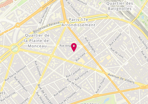 Plan de ROZENTAL Jonathan, 66 Rue Jouffroy d'Abbans, 75017 Paris