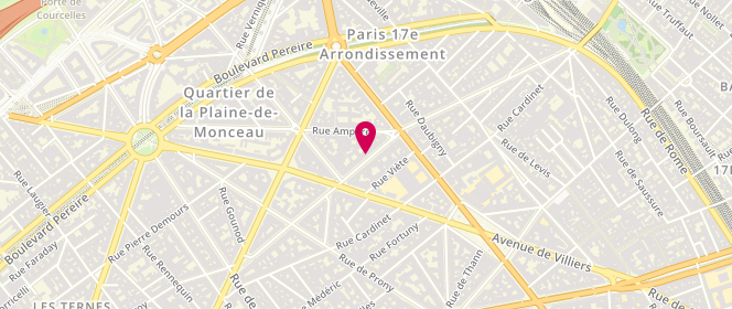 Plan de GUIRGIS Lisa, 66 Rue Jouffroy d'Abbans, 75017 Paris