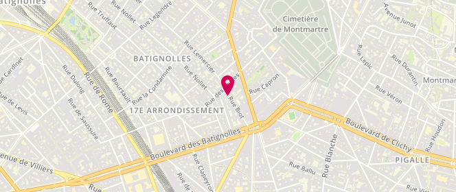 Plan de CIVIT Philippe, 21 Rue Biot, 75017 Paris