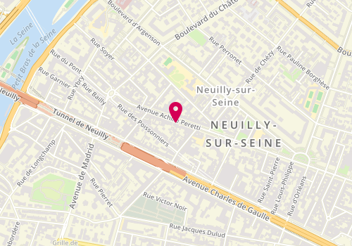 Plan de TEMAN Corinne, 169 Avenue Achille Peretti, 92200 Neuilly-sur-Seine