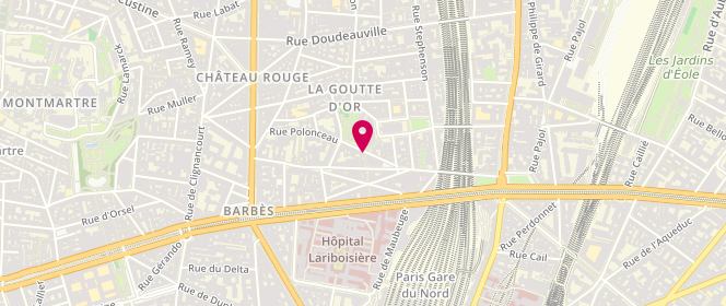 Plan de CESARI Marie Christine, 9 Rue Polonceau, 75018 Paris