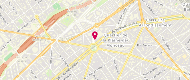 Plan de SCALBERT François, 4 Avenue Gourgaud, 75017 Paris