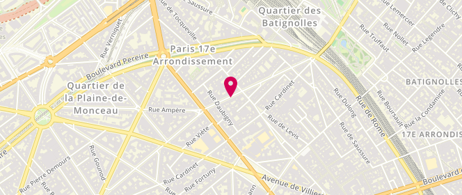 Plan de DELARUE Camille, 35 Rue Jouffroy d'Abbans, 75017 Paris
