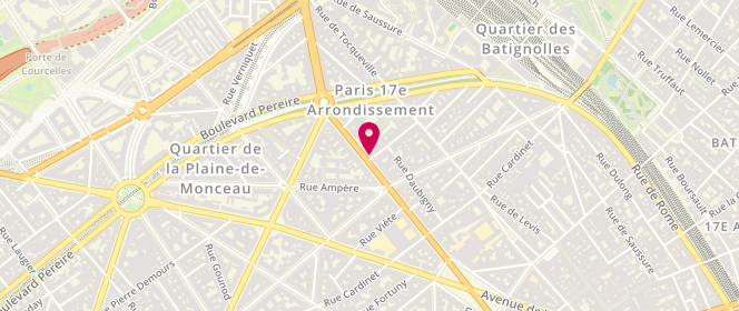 Plan de FERRAND Jean-Yves, 152 Boulevard Malesherbes, 75017 Paris