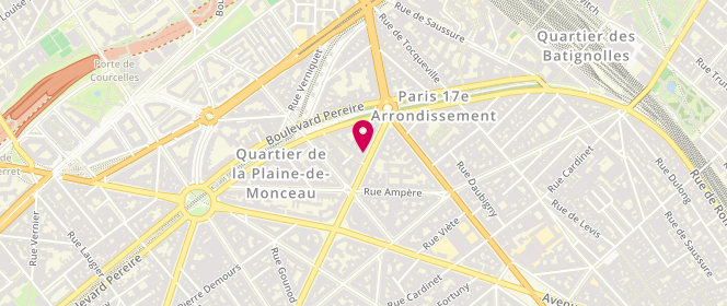 Plan de Dr Pierre Chevalier, 157 Avenue de Wagram, 75017 Paris