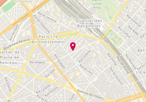 Plan de GUETTROT-IMBERT Gaëlle, 26 Rue Jouffroy d'Abbans, 75017 Paris