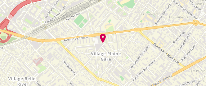 Plan de SERRAND Patrice, 42 Rue Camille Saint Saëns, 92500 Rueil-Malmaison