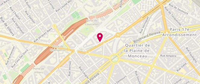 Plan de AWAD Sameh, 162 Boulevard Berthier, 75017 Paris