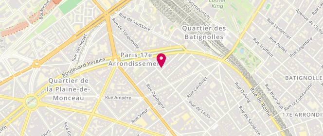 Plan de CREQUAT Joël, 1 Rue du Printemps, 75017 Paris