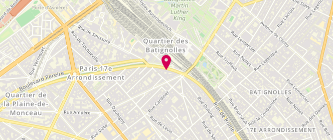 Plan de DAVID Martine, 9 Boulevard Pereire, 75017 Paris