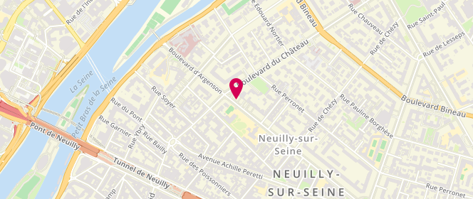 Plan de SAMOUN Alain, 42 Boulevard d'Argenson, 92200 Neuilly-sur-Seine