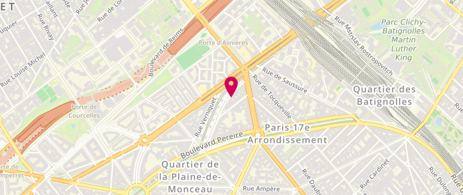 Plan de SELARL Ddr Jacques Lenfant, 22 Rue Philibert Delorme, 75017 Paris