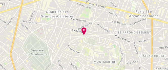 Plan de WILMOUTH Gilles, 93 Rue Caulaincourt, 75018 Paris