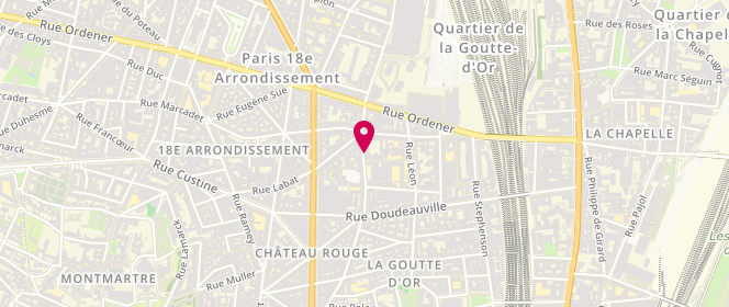 Plan de LASSAL Mustapha, 60 Rue des Poissonniers, 75018 Paris