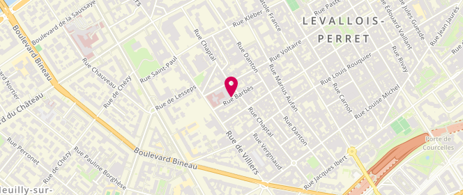 Plan de MEHU Loïc, 3 Rue Barbes, 92300 Levallois-Perret
