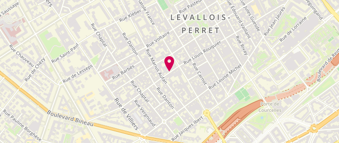 Plan de CHARBIT Michel, 37 Rue Louis Rouquier, 92300 Levallois-Perret