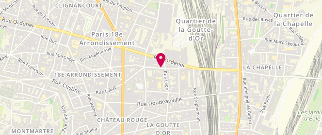 Plan de BARRET Adrien, 22 Rue Marcadet, 75018 Paris