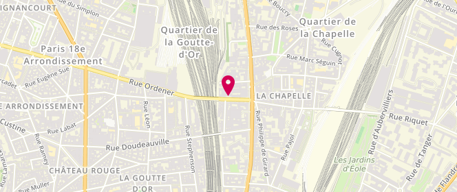 Plan de CHIEU Mach, 10 Rue Ordener, 75018 Paris