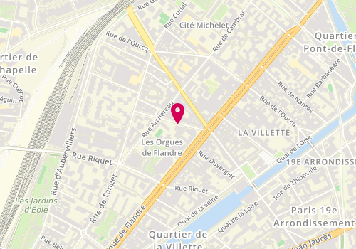 Plan de STATE Alexandru-Lucian, 17 Rue Mathis, 75019 Paris