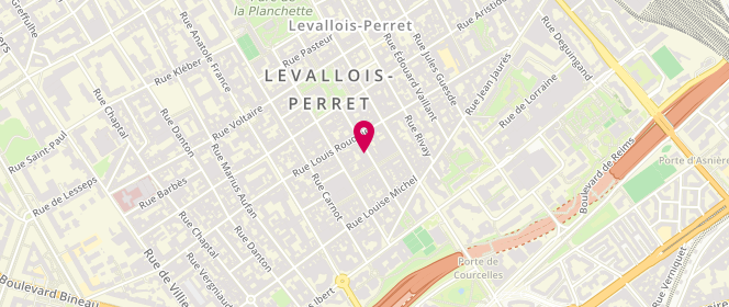 Plan de FISZENSON-ALBALA Frédérique, 27 Rue Trébois, 92300 Levallois-Perret