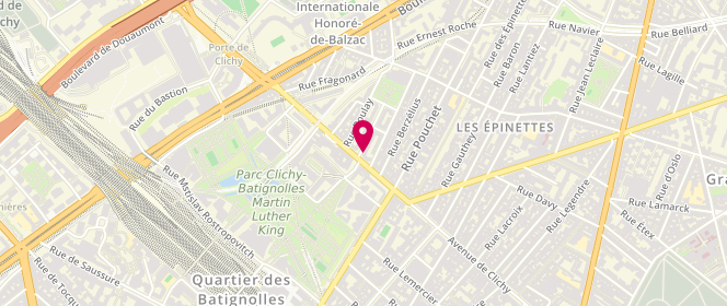 Plan de BELMEHDI Rachid, 2 Rue Paul Bodin, 75017 Paris