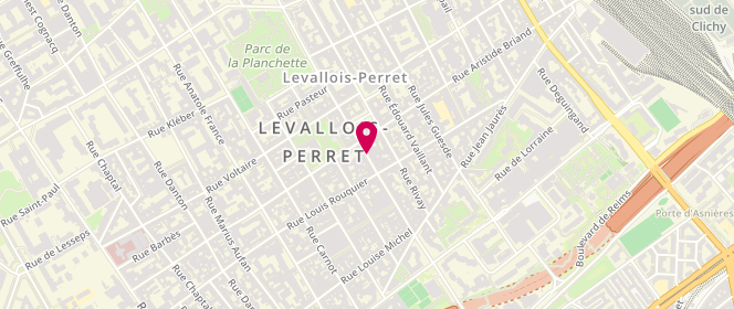 Plan de AILLAGON-BOURGUET Laurence, 60 Rue du President Wilson, 92300 Levallois-Perret