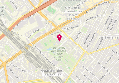 Plan de HADDAD Inès, 48 Rue Gilbert Cesbron, 75017 Paris