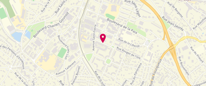 Plan de RIST Bruno, 14 Rue des Gaudines, 78100 Saint-Germain-en-Laye