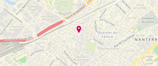 Plan de MAIRE Philippe, 29 Rue du Docteur Foucault, 92000 Nanterre