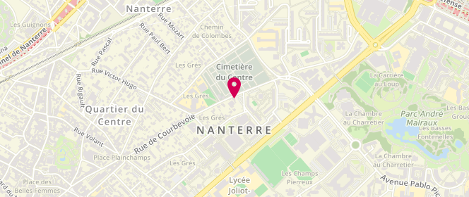 Plan de SANNI Alice, 130 Rue de Courbevoie, 92000 Nanterre