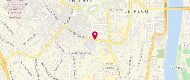 Plan de DUFOUR Jérôme, 80 Rue du Marechal Lyautey, 78100 Saint-Germain-en-Laye