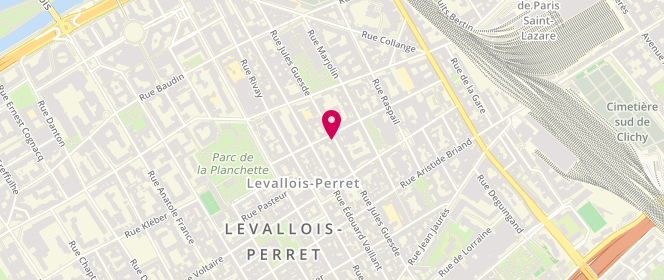 Plan de LUQUET Pierre, 89 Rue Jules Guesde, 92300 Levallois-Perret